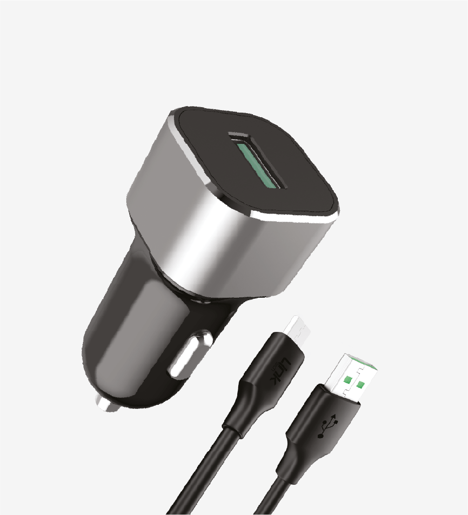 C681 Premium 18W Quick Charge 3.0 Micro Araç Şarj Aleti