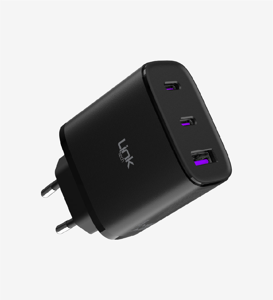 C317 Strong GaN 3 Ports 45W Fast Charger Adapter