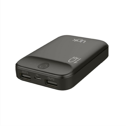 [LPB-ST10M/BLACK] ST10 Strong Çift USB Girişli 10,000 mAh Mini PowerBank (Siyah)