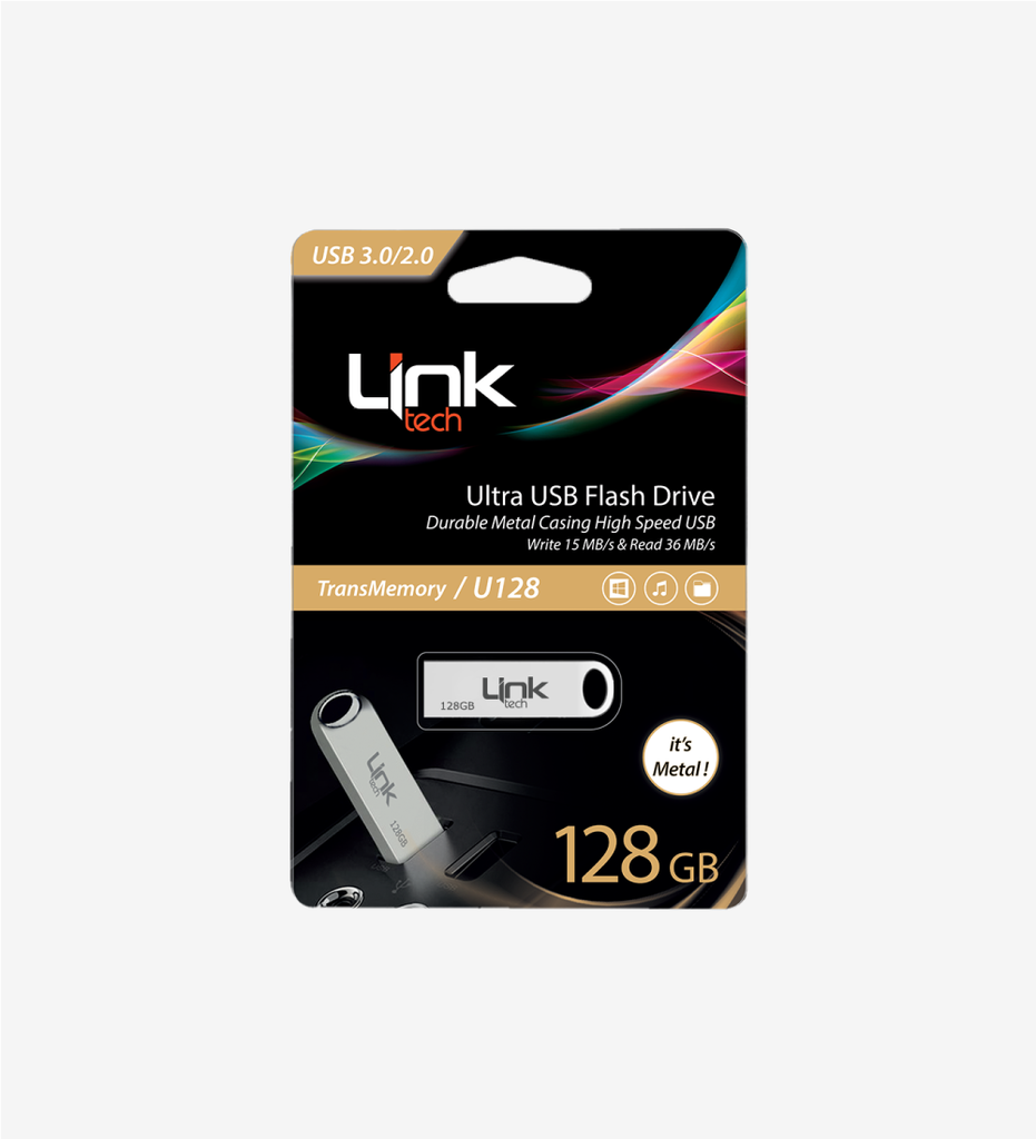 U128 Ultra Metal 36mb/s 128GB USB Flash Bellek