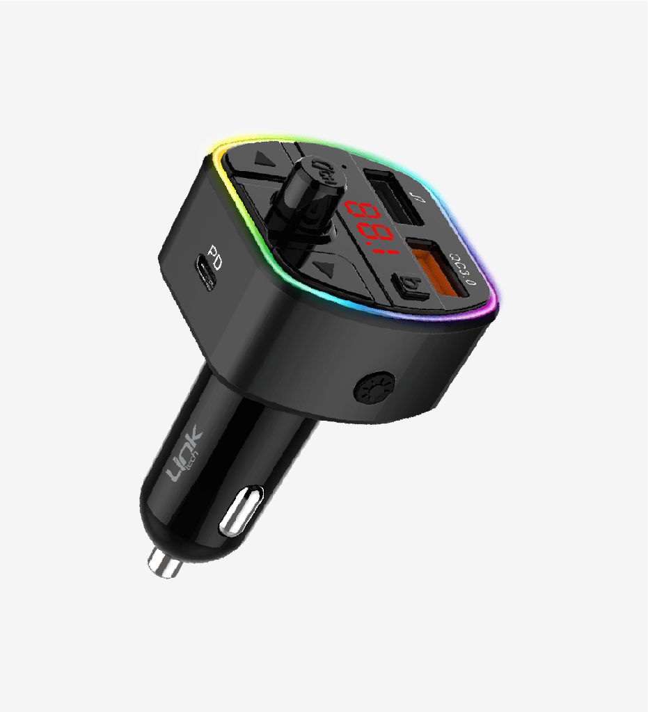 GP14 Premium PD 38W Üç Girişli 5.0 Bluetooth FM Transmitter