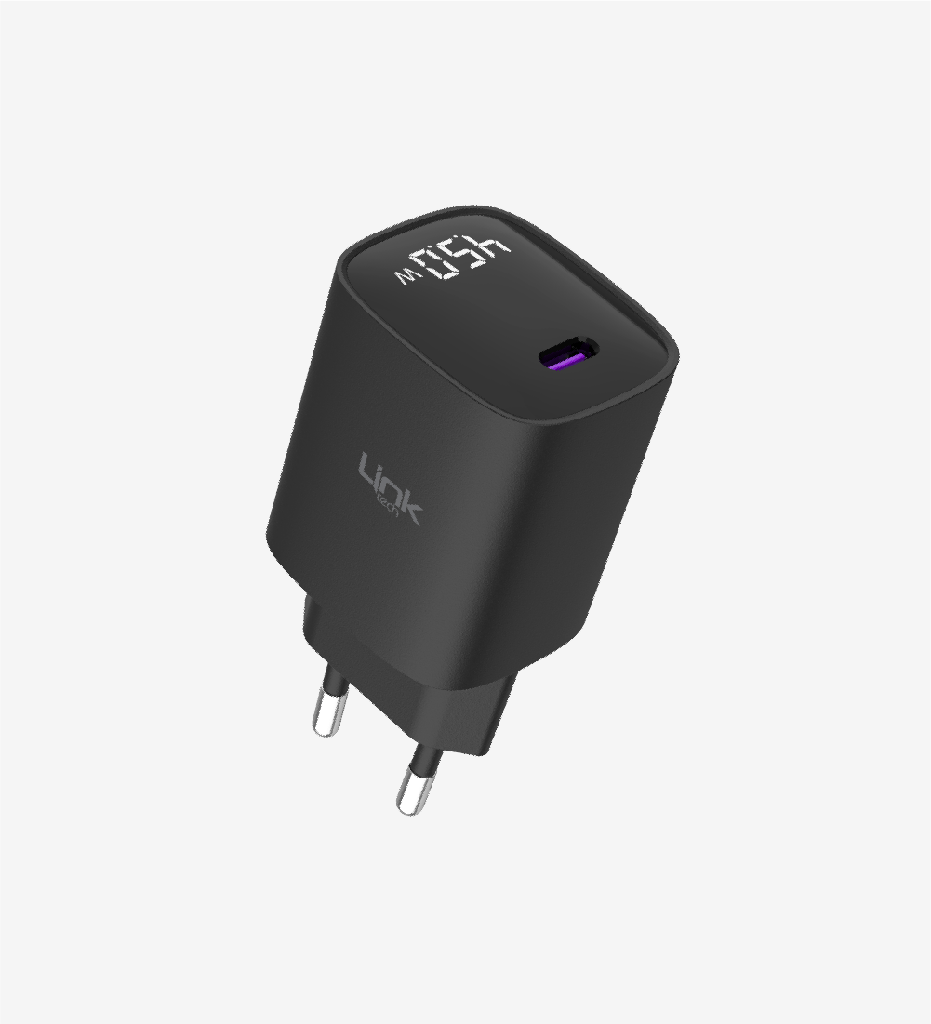 G851 Premium Mini 45W USB-C Süper SI GaN Şarj Adaptörü