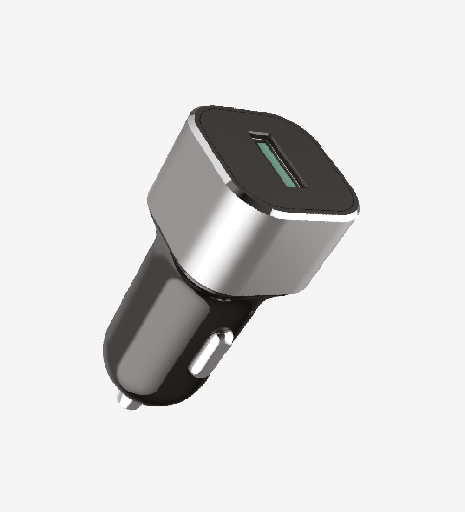 [LPC-C680/SILVER] C680 Premium 18W Quick Charge 3.0 Araç Şarj Başlığı