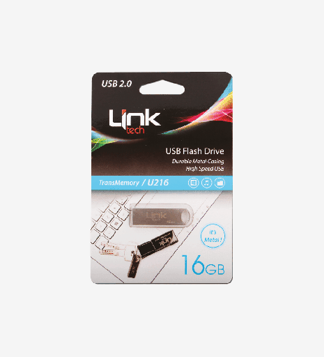 U216 Ultra Metal 25mb/s 16GB USB Flash Bellek