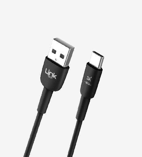 [LCA-K602] K602 Safe 3A USB-A Tip-C USB Şarj Kablosu