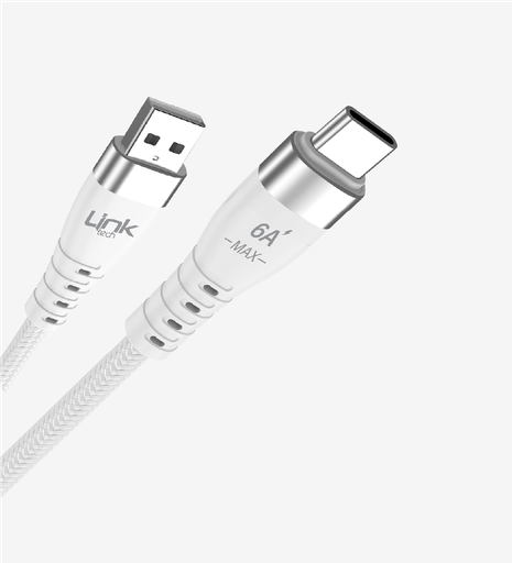 [LPK-K654] K654 Premium 120W Örgülü Metal Başlı Tip-C Şarj Kablosu